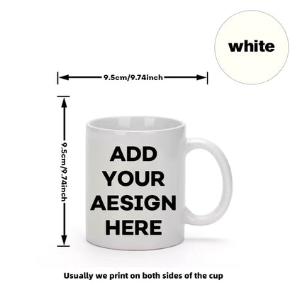 Personalized 11oz Custom Mug | Custom Name and Photo Coffee Cup