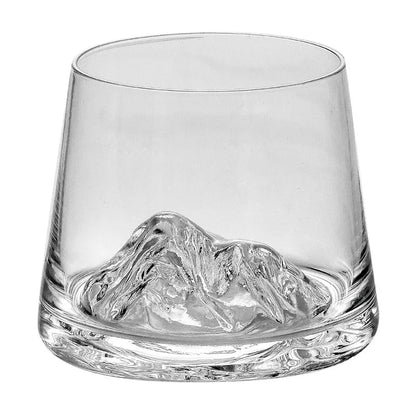 Whiskey Glass Premium Tea Cup Iceberg Bottom Glass Cup Foreign Wine Cup Beer Cup