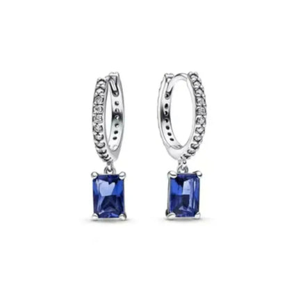 925 Sterling Silver Snowflake Heart Earrings | Fine Stud Earrings for Women