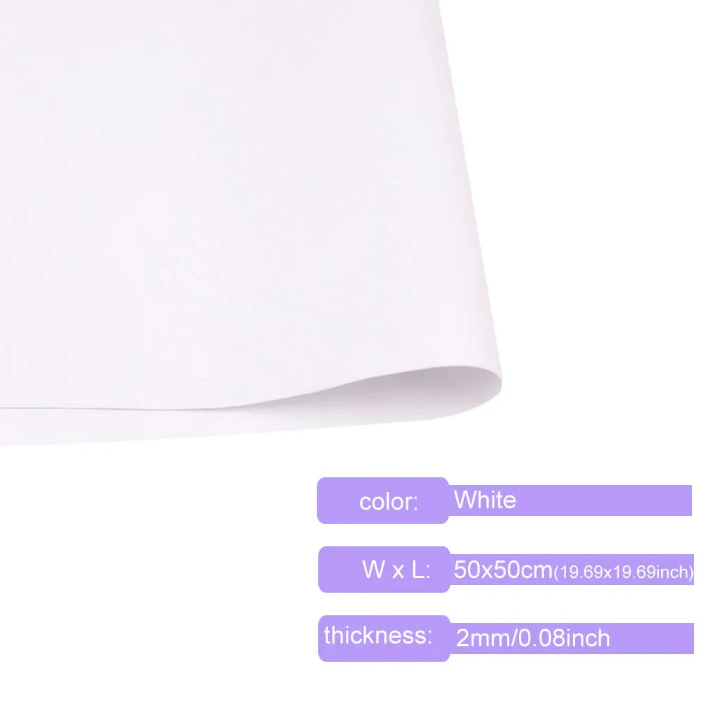 Colorful EVA Foam Sheets 2mm | 50x50cm Craft Foam Paper for DIY Projects