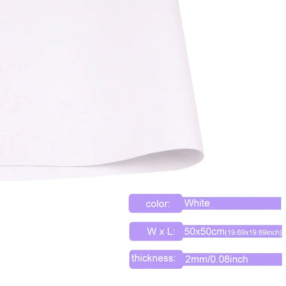 Colorful EVA Foam Sheets 2mm | 50x50cm Craft Foam Paper for DIY Projects
