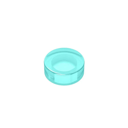 Gobricks GDS-612 Flat Tile 1x1 Round | Compatible Building Block