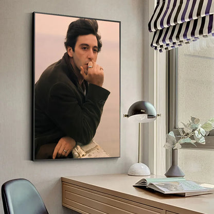 Al Pacino Poster HD Posters Home Room Bar Cafe Decor Art Wall Painting Picture
