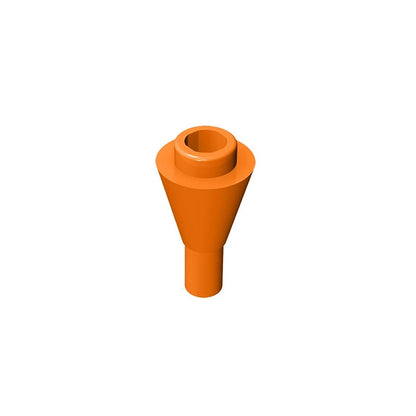 Gobricks GDS-1138 Cone 1 x 1 Inverted with Bar | Building Block for DIY Creations