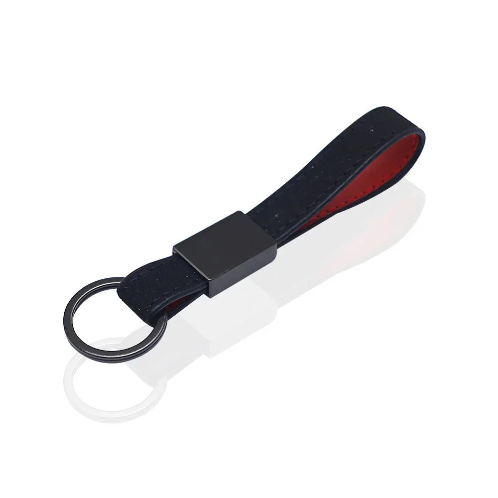 Motorcycle Leather Keychain for Honda CB500F CB500X CB650F CB650R CB750 CB1000R CB1100F CB1300 | Custom Fit Key Ring