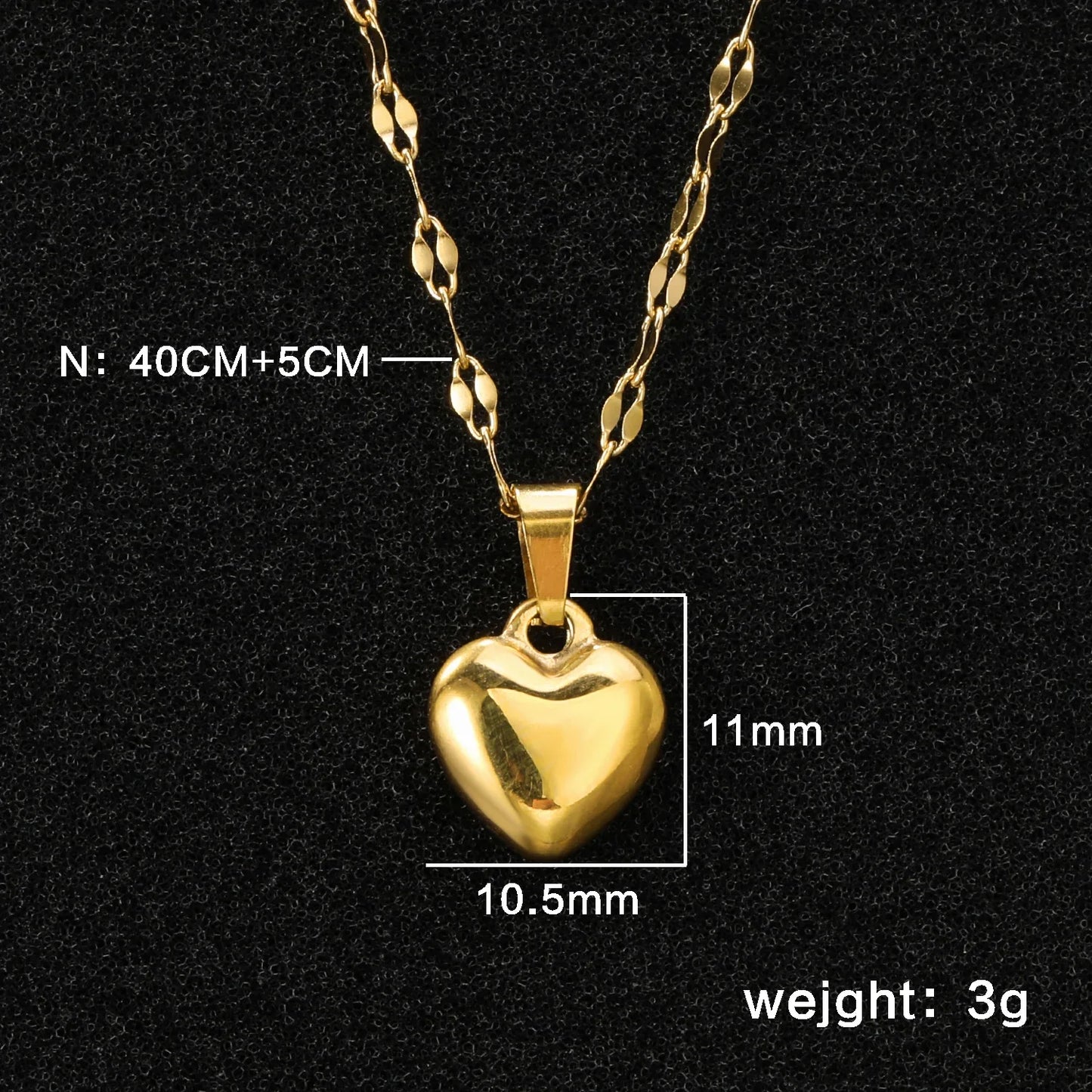 Waterdrop Pendant Necklace | Minimalist Stainless Steel Teardrop Jewelry for Women