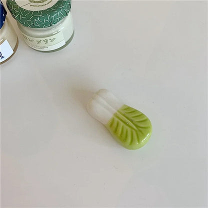 On sell Ceramic Vegetable Shape Chopsticks Holder Chopsticks Holder Stand Practical Fashion Kitchen Tableware Chopsticks Holders
