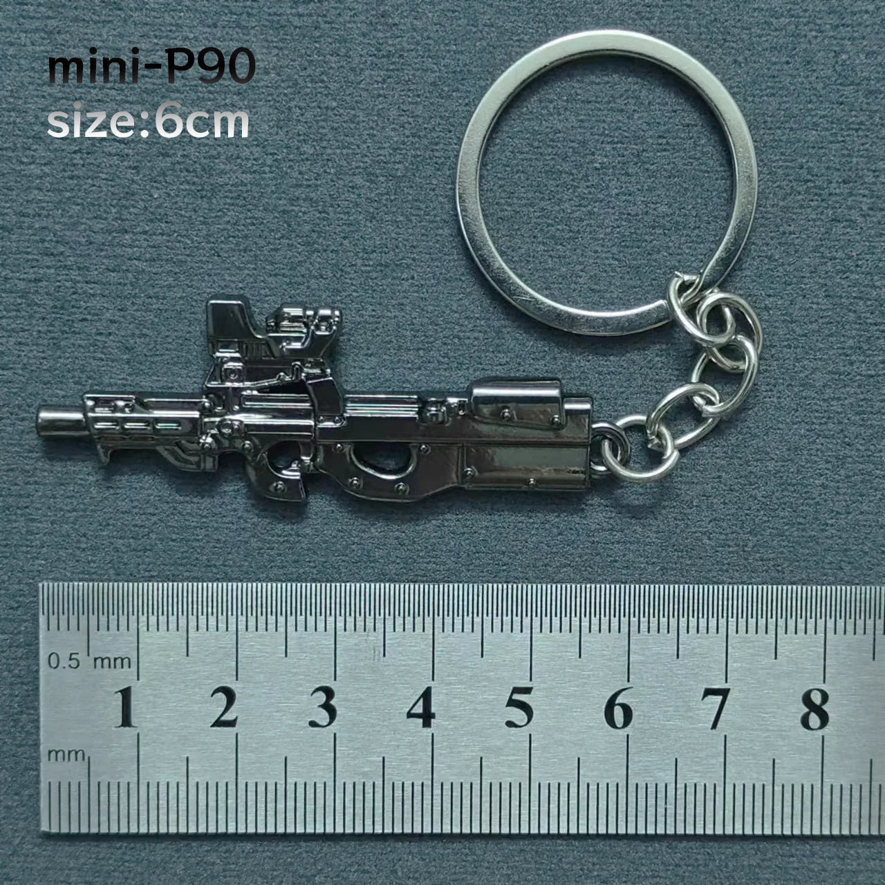 Mini Keychain Pendant 98k Alloy Gun Model | PUBG Battlefield Gift for Men