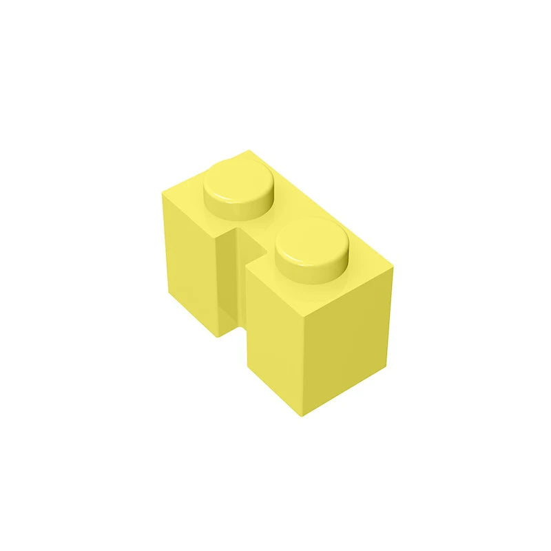 Gobricks GDS-798 Brick 1x2 with Groove | Compatible Building Block for DIY Sets