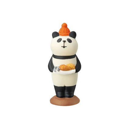 2025 Bread Baking Cake Series Creative Fashion Toy Cat Action Figures Car Interior Desktop Miniatures Resin Ornament Accessories