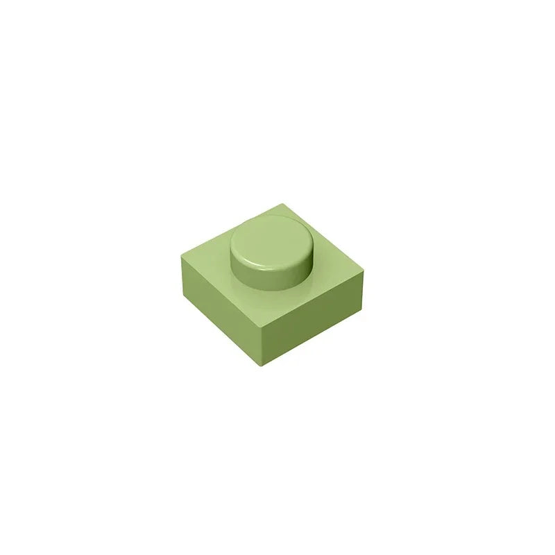 Gobricks GDS-501 Plate 1 x 1 | Compatible Building Block for Creative Builds