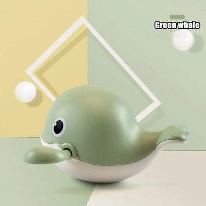 Whale Clockwork Bath Toy | Wind-Up Swimming Water Play for Toddlers