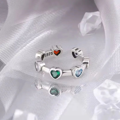 VENTFILLE 925 Sterling Silver Flower Ring | Hollow Out Retro Jewelry for Women