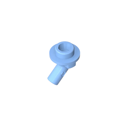 Gobricks GDS-2192 Bar, Angled with Stud on End | Compatible with Lego 65578 Technical Building Block