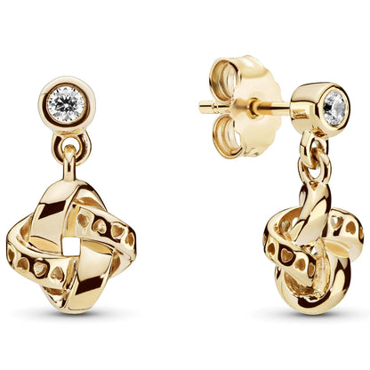 925 Sterling Silver Snowflake Heart Earrings | Fine Stud Earrings for Women