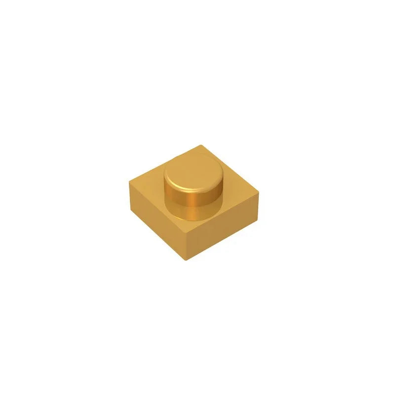 Gobricks GDS-501 Plate 1 x 1 | Compatible Building Block for Creative Builds