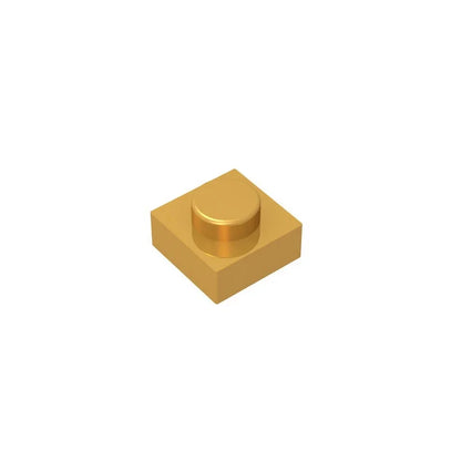 Gobricks GDS-501 Plate 1 x 1 | Compatible Building Block for Creative Builds
