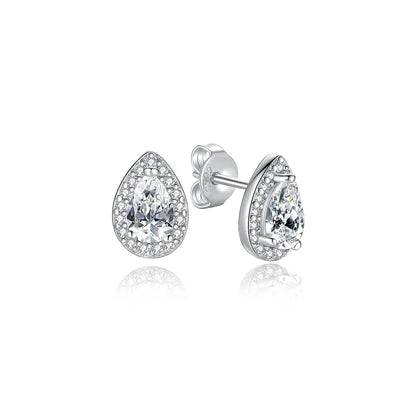 925 Sterling Silver Earrings | Women's Trendy Stud and Hoop Jewelry with Cubic Zirconia