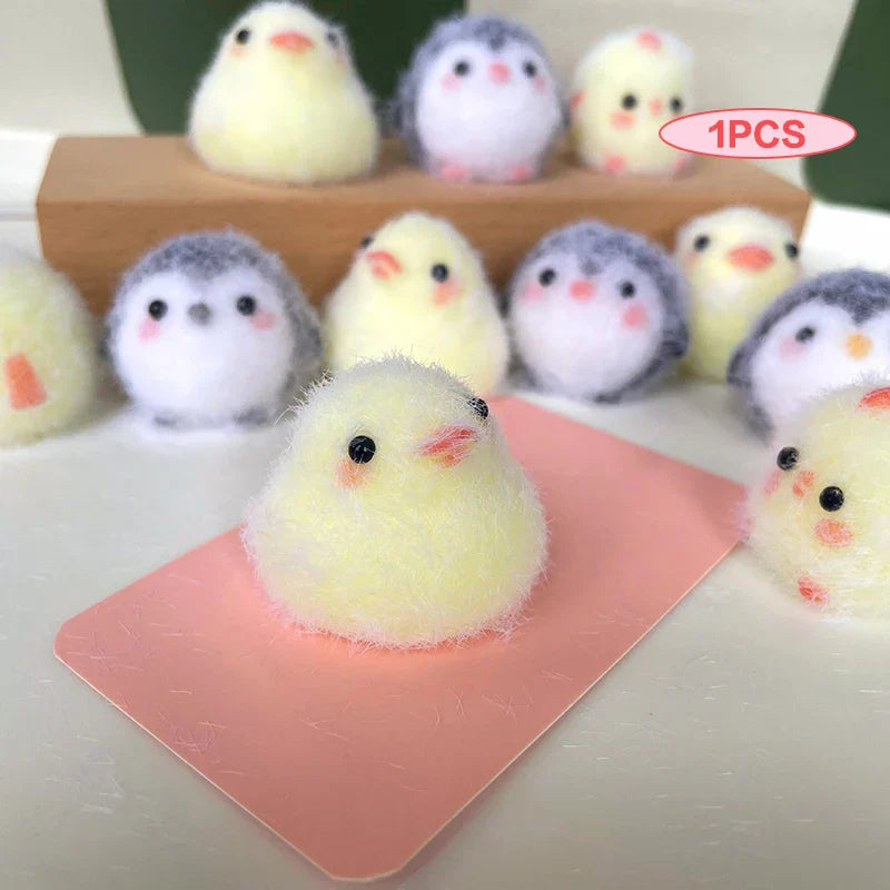Cute Squeeze Stress Toy | Kawaii Silicone Pinch Toy Keychain