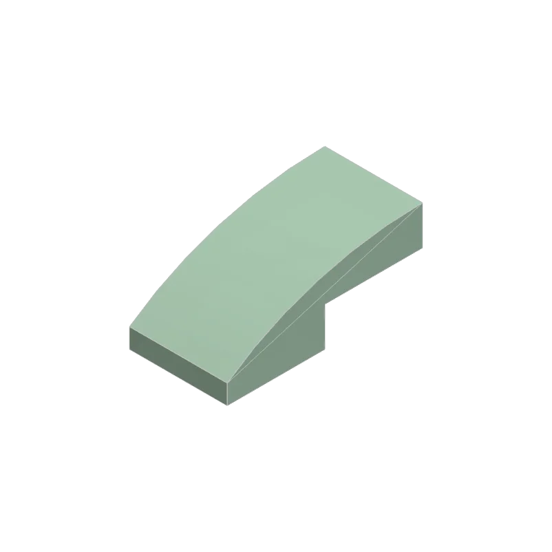 50pcs 11477 Slope Curved 2 x 1 Bricks Bulk | Modular Building Blocks for MOC
