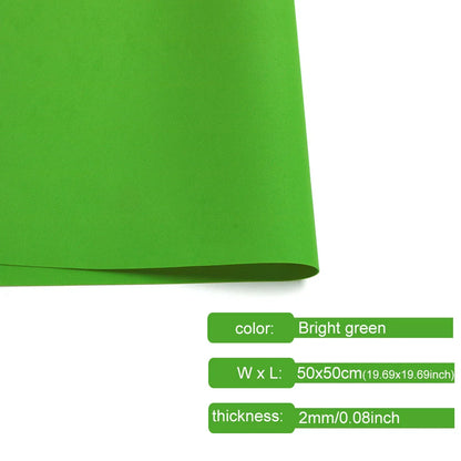 Colorful EVA Foam Sheets 2mm | 50x50cm Craft Foam Paper for DIY Projects