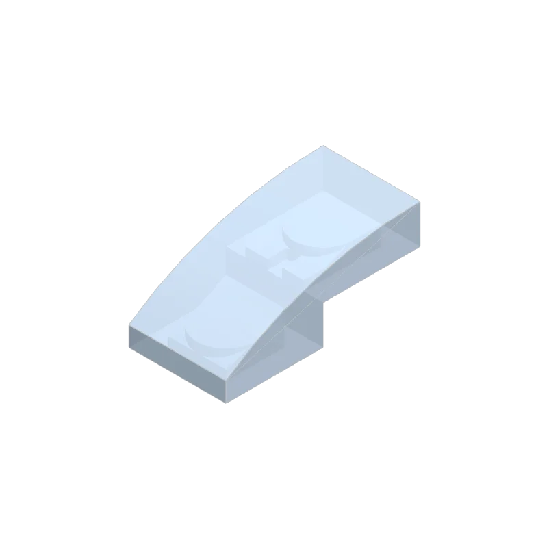 50pcs 11477 Slope Curved 2 x 1 Bricks Bulk | Modular Building Blocks for MOC