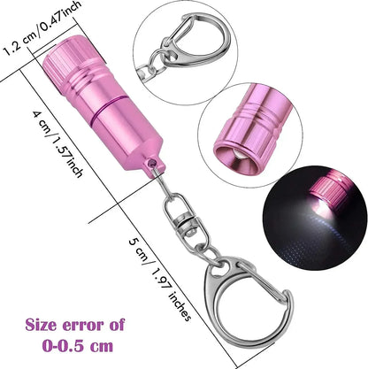 Mini LED Flashlight Keychain | Pocket-Sized Emergency Light