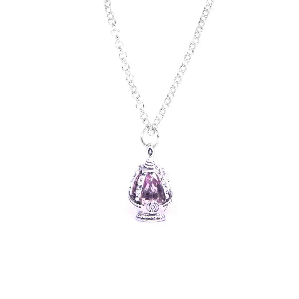 Madoka Magica Soul Gem Pendant Necklace | Anime Jewelry Set