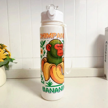 750ML Italian Brainrot Water Bottle | Outdoor Drinking Cartoon Sports Cup