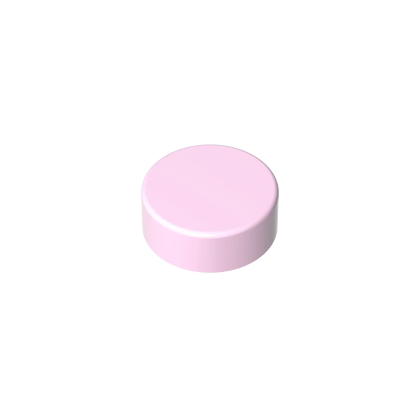 Gobricks GDS-612 Flat Tile 1x1 Round | Compatible Building Block