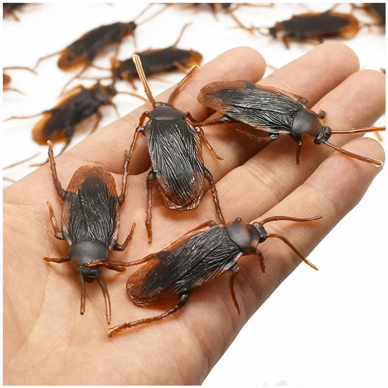 Fake Roach and Bug Set | Halloween Prank Props