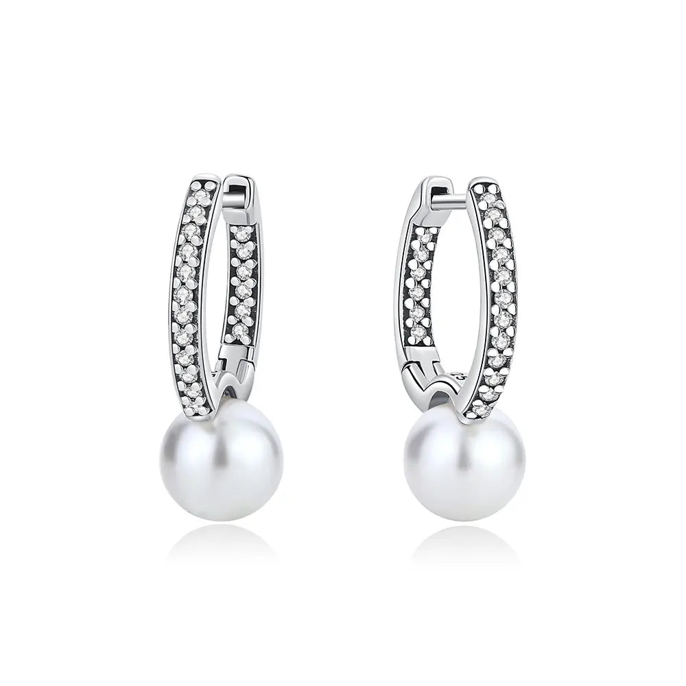 925 Sterling Silver Earrings | Women's Trendy Stud and Hoop Jewelry with Cubic Zirconia