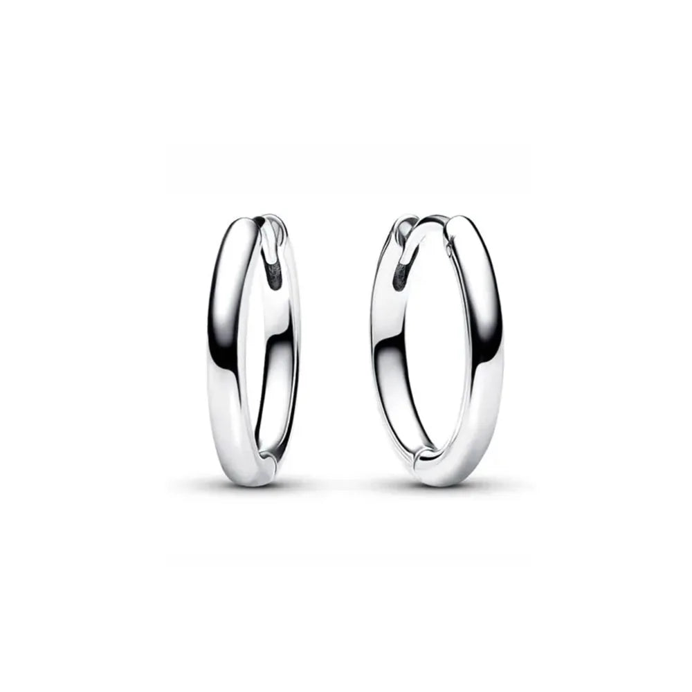 925 Sterling Silver Snowflake Heart Earrings | Fine Stud Earrings for Women