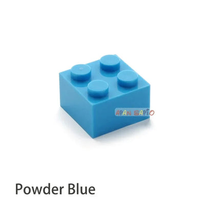 60pcs DIY Building Blocks Thick Figures Bricks 2x2 Dots | Educational Creative Toy for Children