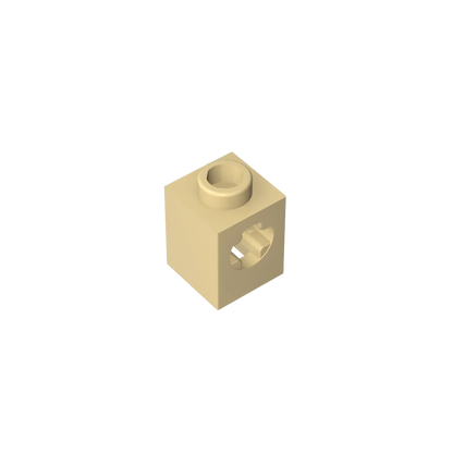 Gobricks GDS-2196 Technical Brick 1 x 1 with Axle Hole | Building Block for Lego