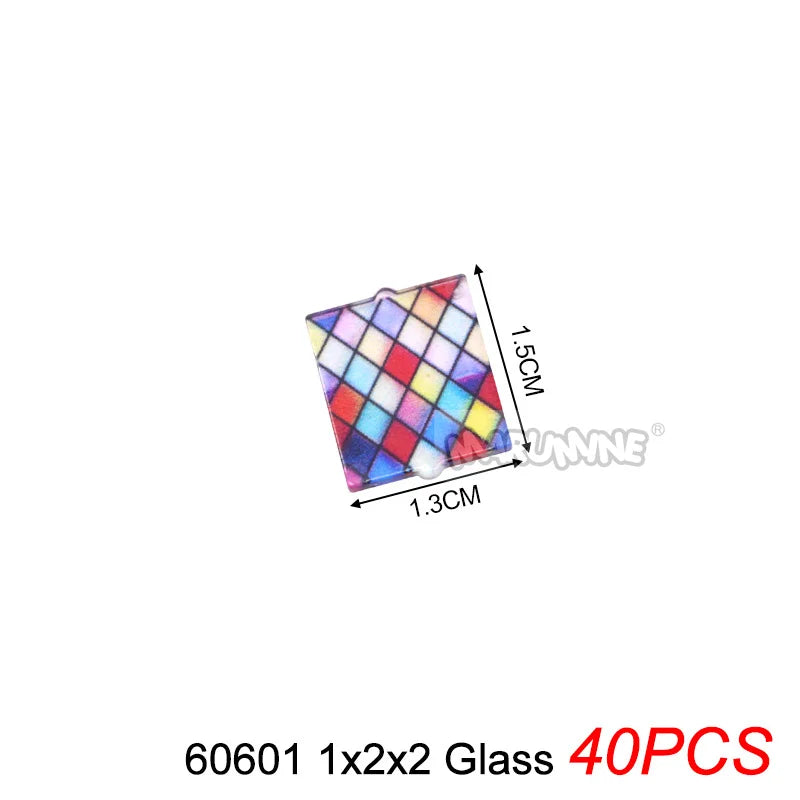 Marumine Window and Door Building Blocks | Compatible City House Parts Set