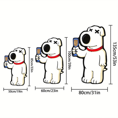 VIKAMA Cartoon Bear Carpet Irregular Carpet Full Body Mirror Carpet Rug For Bedroom Live Room Soft Bedside Rug Home Decoration