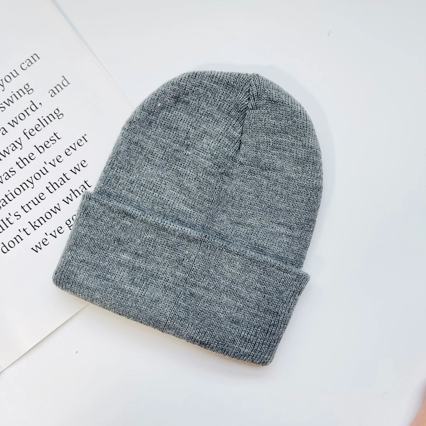 MLFO Colorful Knit Beanie with Ear Flaps | Unisex Winter Hat