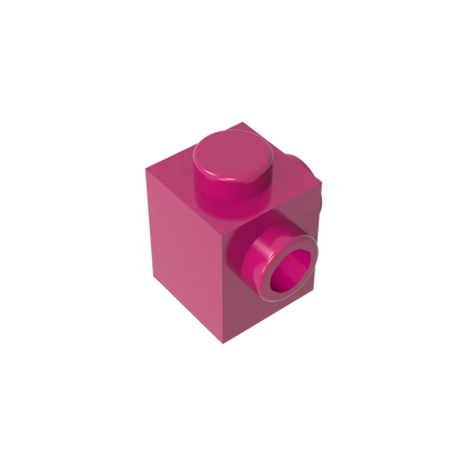 Gobricks GDS-1046 Modified Brick 1 x 1 with Studs on 2 Sides | Building Block for DIY