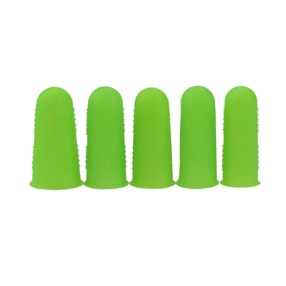 Silicone Finger Protector with Thumb Knife | Kitchen Safety Gadget Set