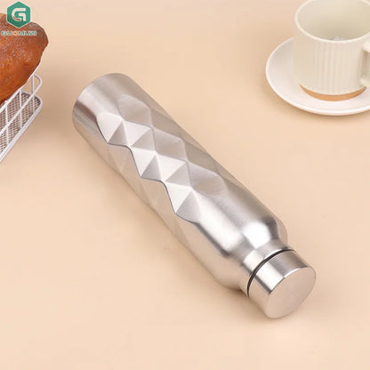 1000ml Stainless Steel Water Bottle | Leak-Proof Sport Flask for Gym, Camping & Travel