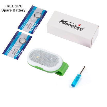 PL300 LED Clip on Running Light | Safety Warning Lamp for Night Running