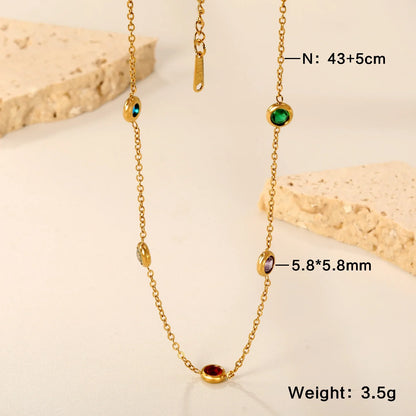 Waterdrop Pendant Necklace | Minimalist Stainless Steel Teardrop Jewelry for Women