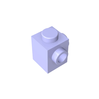 Gobricks GDS-1046 Modified Brick 1 x 1 with Studs on 2 Sides | Building Block for DIY