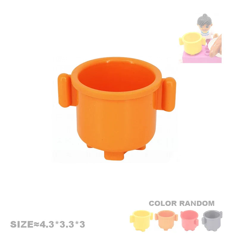 Play House Building Blocks Set | Compatible Furniture Accessories for Kids
