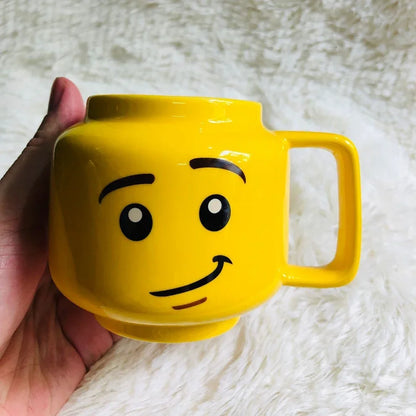 Cute Design Face Expression Ceramic Mug Christmas Gift Box Funny  Mug Ideal Gift for New Year Creative and Unique Gift