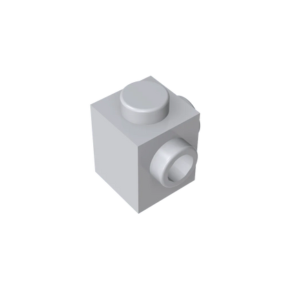 Gobricks GDS-1046 Modified Brick 1 x 1 with Studs on 2 Sides | Building Block for DIY