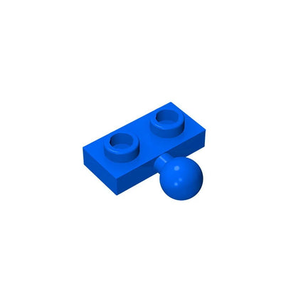 Plate, Modified 1 x 2 with Tow Ball on Side | Gobricks Building Block
