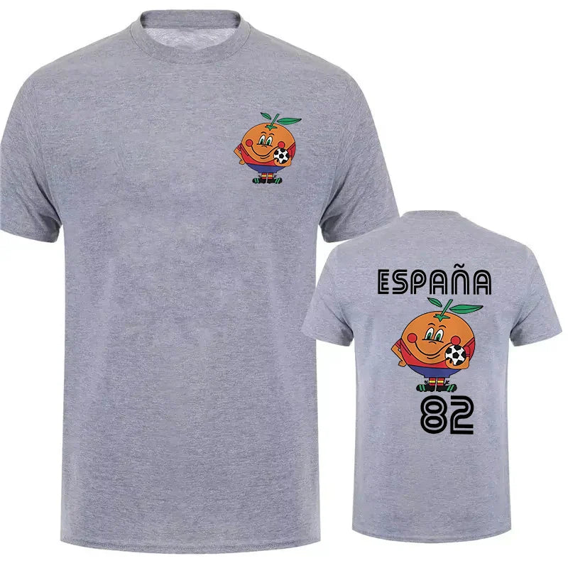 Naranjito Spain 82 Mascot T-Shirt | Retro Soccer Graphic Tee