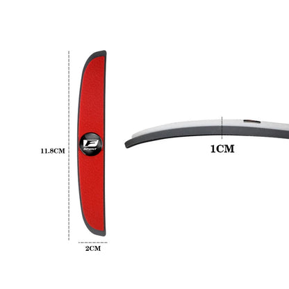 4Pcs Silicone Car Door Edge Protector Strips | Anti-Collision Pad for Lexus Models